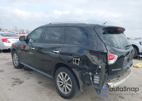 2016 Nissan Pathfinder S z USA, uszkodzony, nr VIN 5N1AR2MN5GC613490